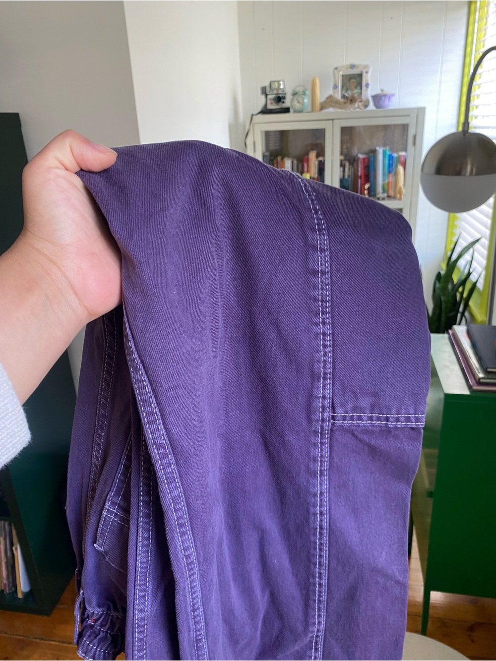BDG Purple Cargo Pants - Picture 6 of 6